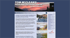 Desktop Screenshot of outdoorcentrescotland.co.uk